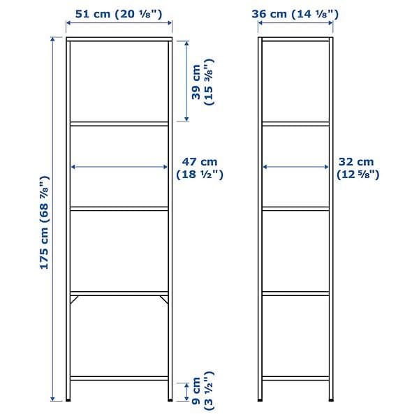 IKEA LAGKAPTEN/ELDBERGET / VITTSJÖ Skrivbords-/förvaringskombination