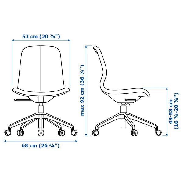 IKEA TROTTEN/LÅNGFJÄLL / BESTÅ/LAPPVIKEN Skrivbords-/förvaringskombination