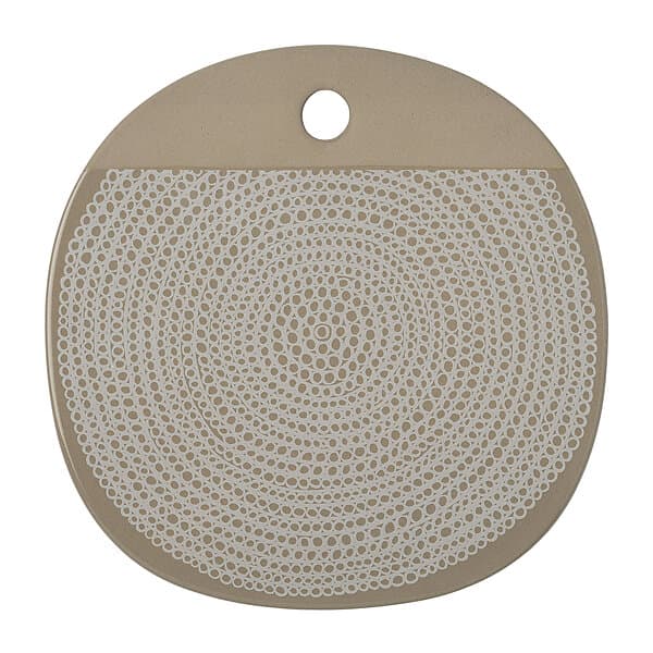 Marimekko Siirtolapuutarha bricka o25 cm terra-white