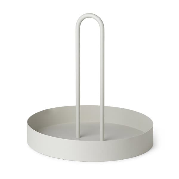 Ferm Living Grib Tray bricka Light grey