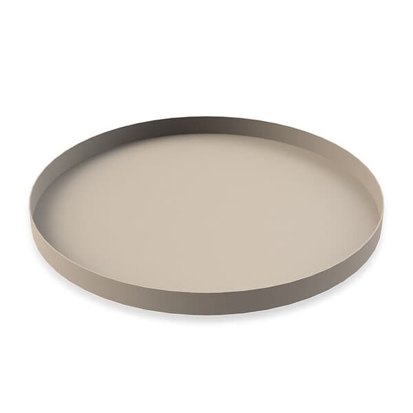 Cooee Design bricka 40 cm rund Sand