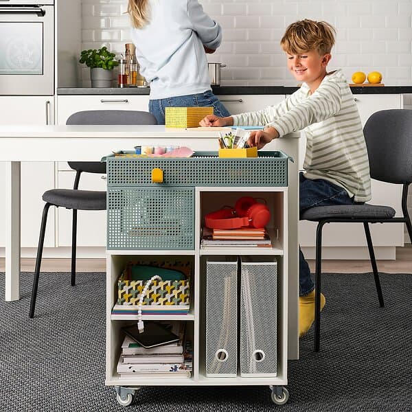 IKEA ÖVNING Rullvagn 54x33 cm