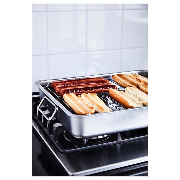 IKEA KONCIS Ugnsform med galler 40x32 cm