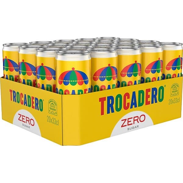 ZERO Trocadero Burk 20x33cl inkl pant