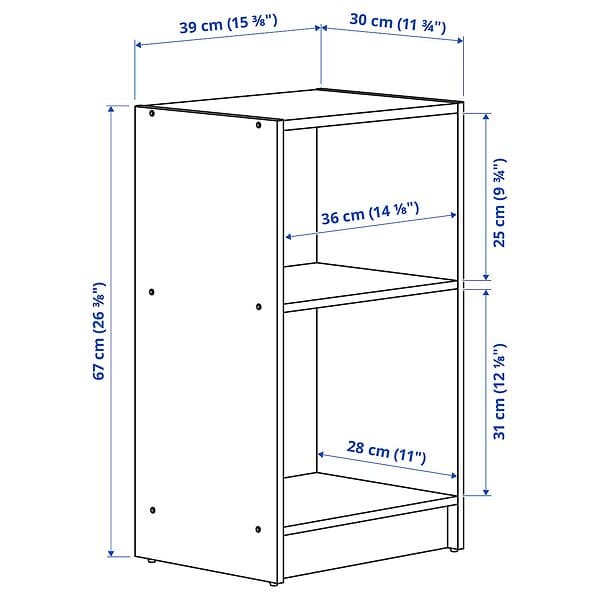 IKEA GURSKEN Avlastningsbord 39x30 cm