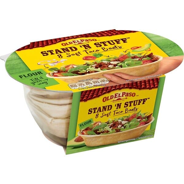 Old El Paso Stand'n Stuff Soft Tortillas 193g
