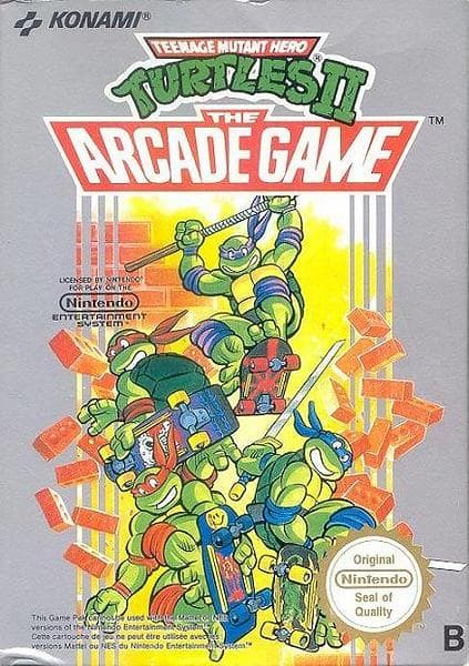 Teenage Mutant Hero Turtles II: The Arcade Game (NES)