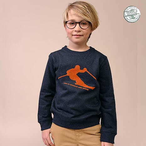 ebbe Edmund Sweatshirt Barn Med Tryck (Jr)