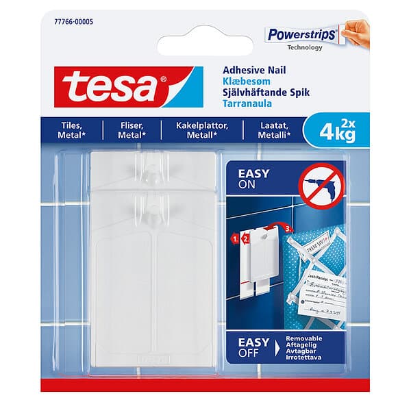 Tesa Spik självhäftande kakel 2x4kg