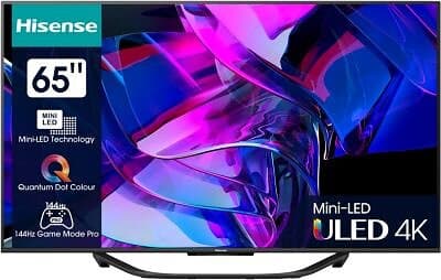 Hisense 65U7K 65'' Mini-LED 4K UHD ULED (3840x2160) Smart TV