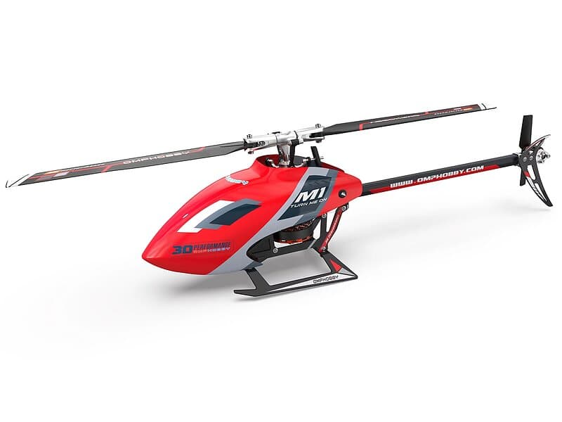 OMP Hobby M1 Evo BNF Helikopter Red