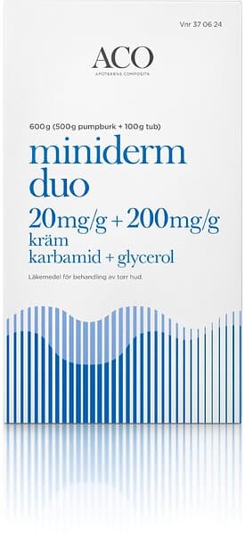 ACO Miniderm Duo 20mg/g + 200mg/g 100g 600g Kräm