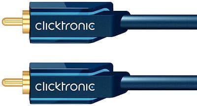 ClickTronic Casual Coax 1RCA - 1RCA 5m