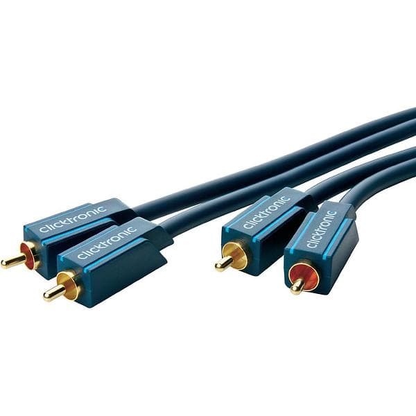 ClickTronic Casual 2RCA - 2RCA 3m