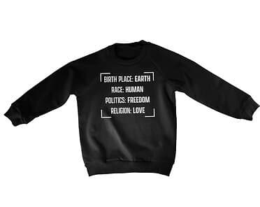 Birthplace Earth Kids Sweatshirt (Jr)