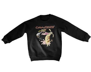 Cow and Chicken Kids Sweatshirt (Jr)