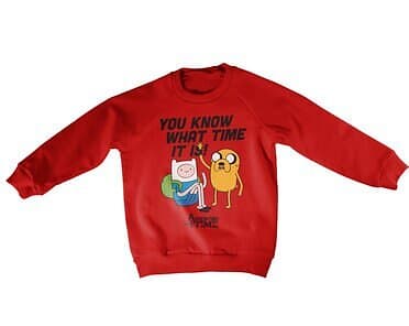 It's Adventure Time Kids Sweatshirt (Jr)
