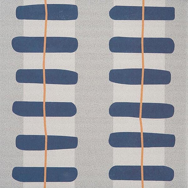 Bricmate Stig Lindberg Railing Blue 35803 15x15cm