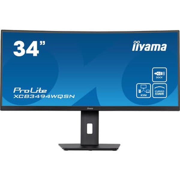 Iiyama ProLite XCB3494WQSN-B5 34" Ultrawide Välvd Gaming WQHD