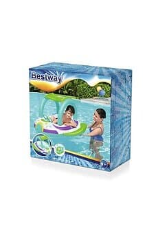 Bestway Uppblåsbar båt med tak 107 x 112 cm
