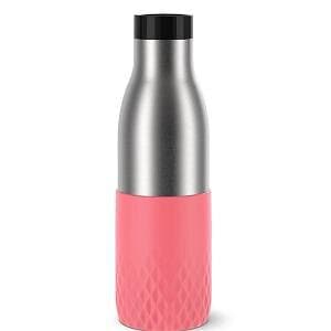 Tefal Bludrop Sleeve Dricksflaska 50 cl Rosa/Silver