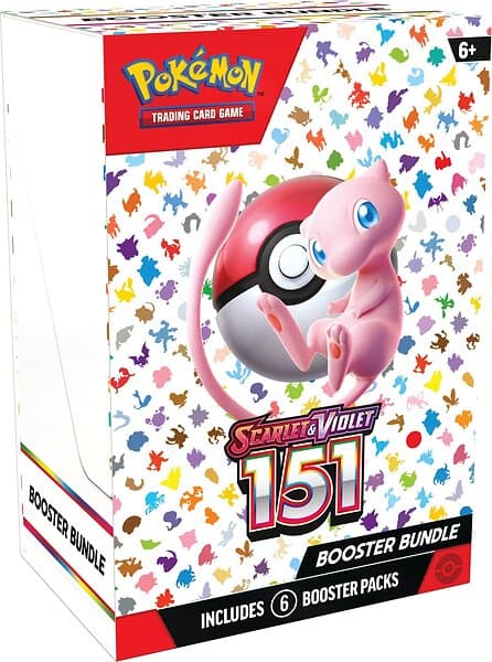 Pokémon TCG Scarlet & Violet 151: Booster Bundle (6 boosters)
