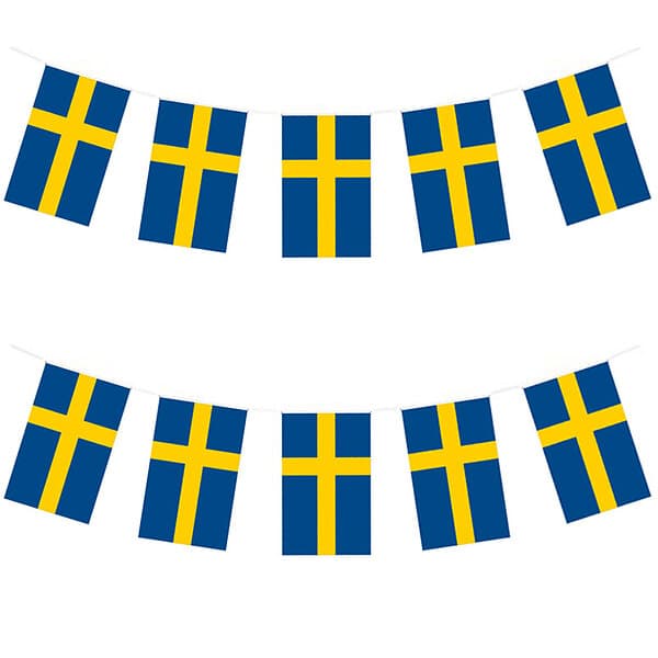 Svenska Flaggan Girlang