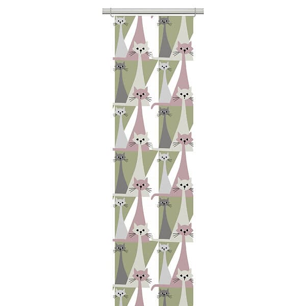 Arvidssons Textil Kitty Panelgardin Rosa