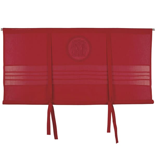 Fondaco Monogram Hissgardin Röd 180 x 100