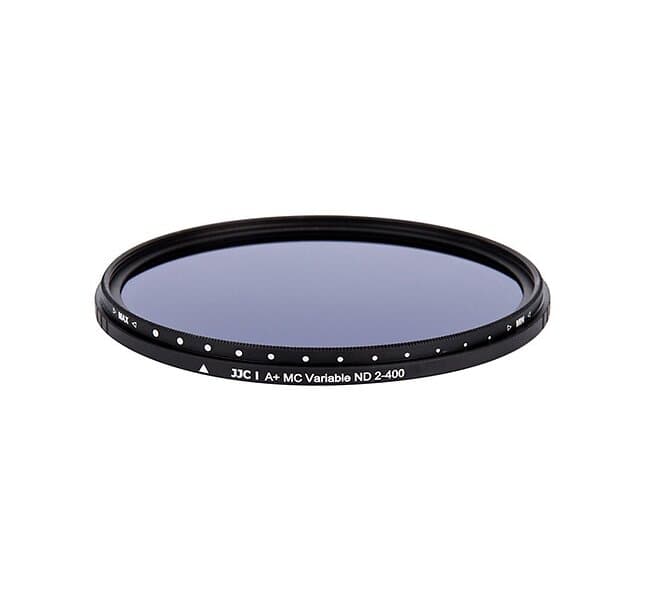 JJC 67mm Variabelt ND-filter ND2-ND400 Multicoating Neutral Density filter Kamerafilter