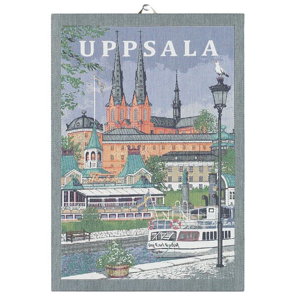 Ekelund Svenska Städer Kökshandduk Uppsala