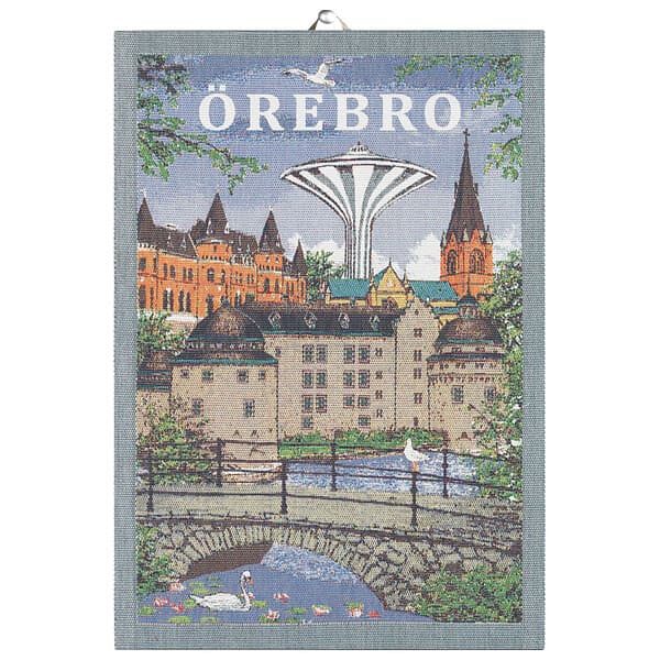 Ekelund Svenska Städer Kökshandduk Örebro