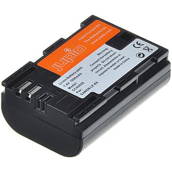 Jupio kamerabatteri 1700mAh för Canon LP-E6N