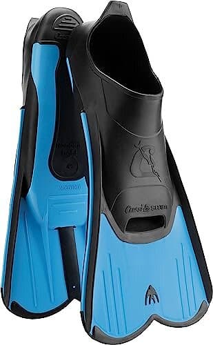 Cressi Light Swimming Fins Blå EU 37-38