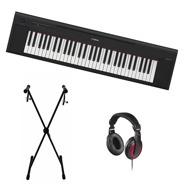 Yamaha NP-15B Piaggero Keyboard (svart)