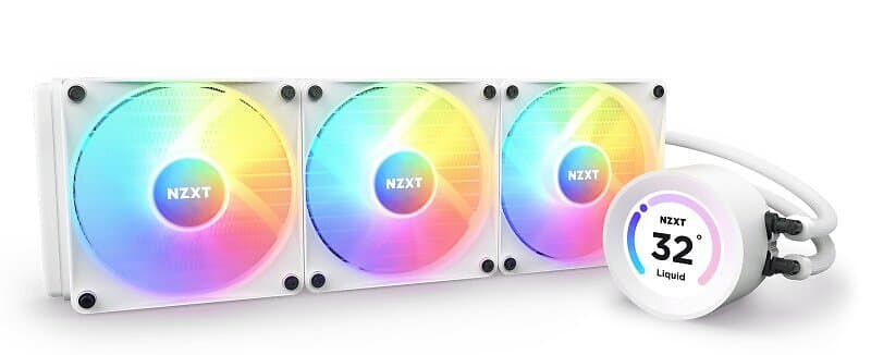 NZXT Kraken Elite 360 RGB White 360mm (3x120mm)