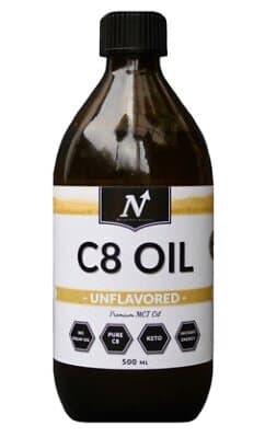 Nyttoteket C8 MCT-olja, 500ml