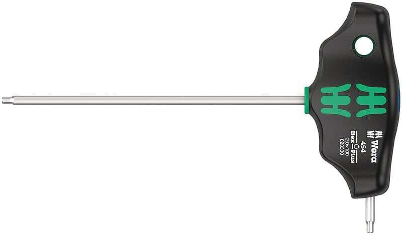 Wera Insexnyckel T-Handtag 10mm x100
