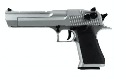 CyberGun Desert Eagle CO2 6mm Semi & Full Auto Chrome