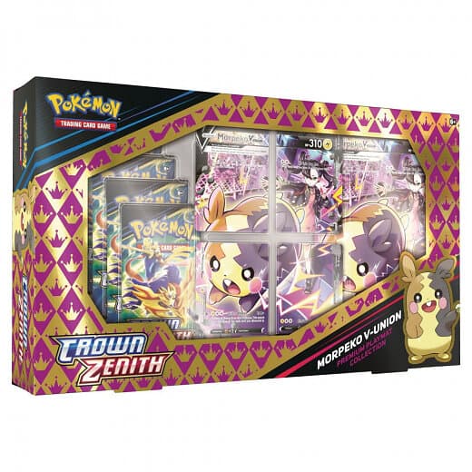 Pokémon TCG Sword & Shield Crown Zenith Premium Playmat Collection Morpeko V‑UNION