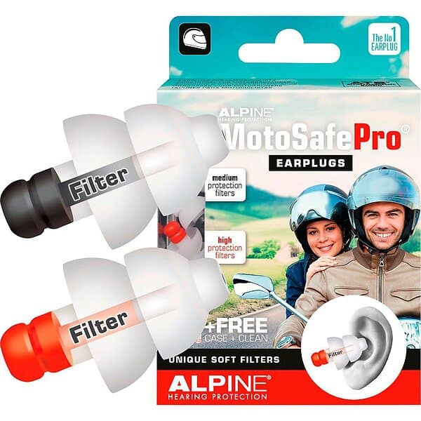Alpine Motosafe Öronproppar för motorcykel