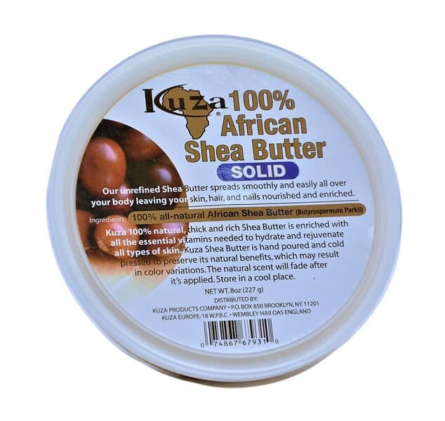 Naturals Kuza African Shea Butter With Borututu, solid Yellow