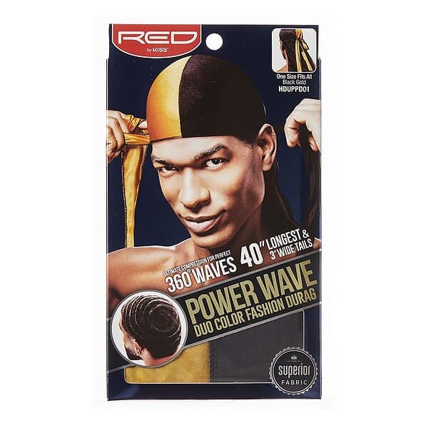 RED By Kiss Power Wave Duo Color Fashion Durag