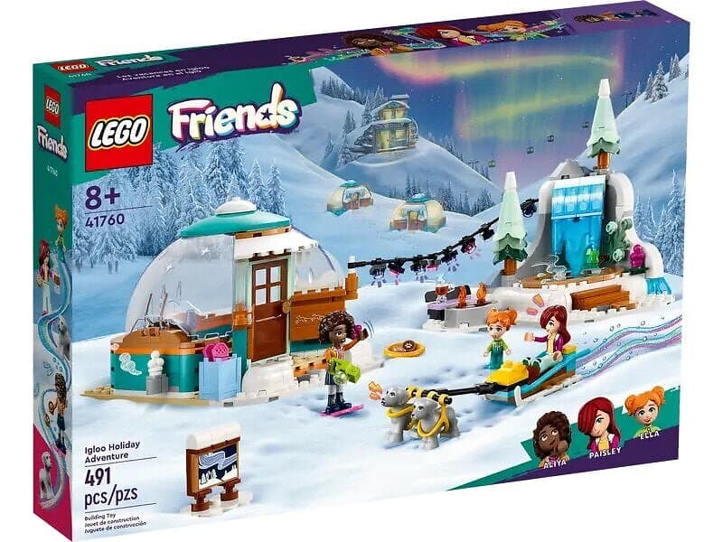 LEGO Friends 41760 Vinteräventyr med igloo