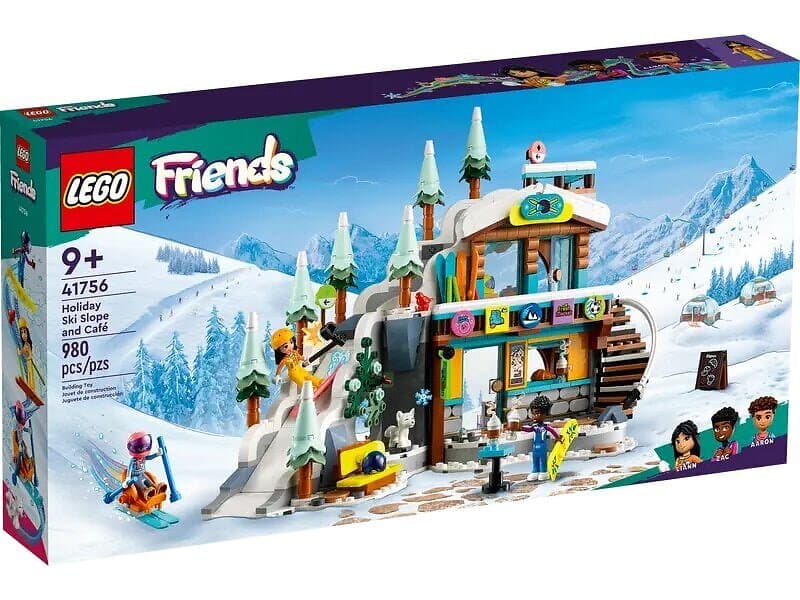 LEGO Friends 41756 Skidbacke och vinterkafé