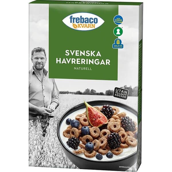 Frebaco Havreringar 350g