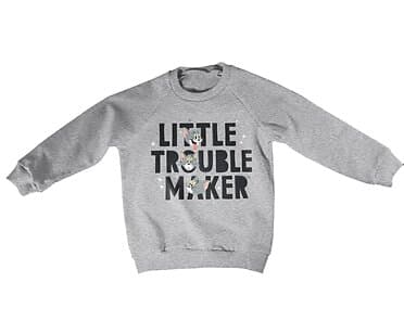 Tom Little Trouble Maker Kids Sweatshirt (Jr)