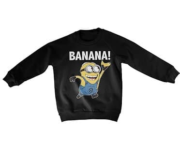 Minions Banana! Kids Sweatshirt (Jr)