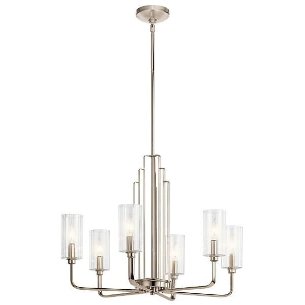 Elstead Lighting Kimrose ljuskrona (Polerad nickel) (6)