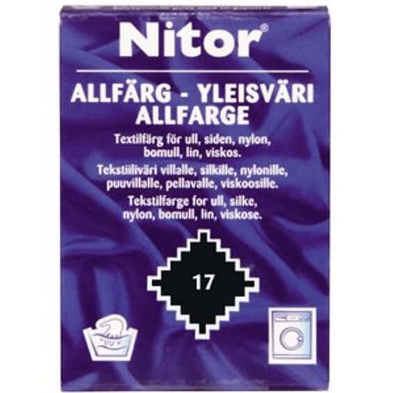 Nitor Allfärg 17 Svart